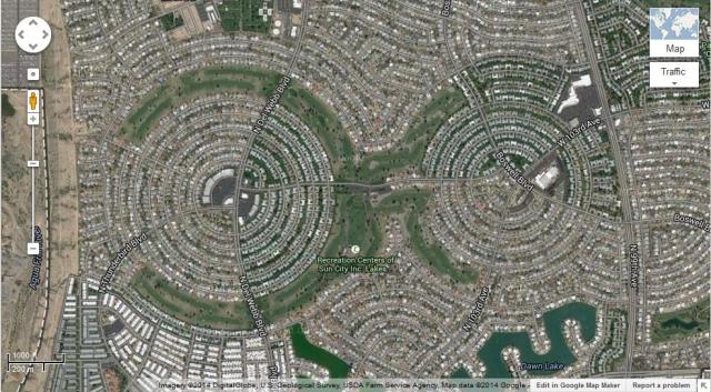 Modern Nazca Lines Courtesy Google Maps